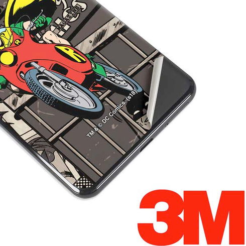 DC Comics Robin Vintage Action pose pattern Google Pixel 3 XL Skin